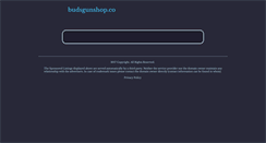 Desktop Screenshot of budsgunshop.co